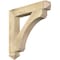 Ekena Millwork Legacy Arts & Crafts Rough Sawn Bracket, Douglas Fir, 4"W x 26"D x 26"H BKT04X26X26LEC03RDF - alternate 1